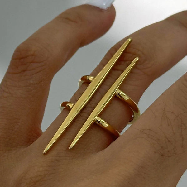 Elegant Gold Open Ring