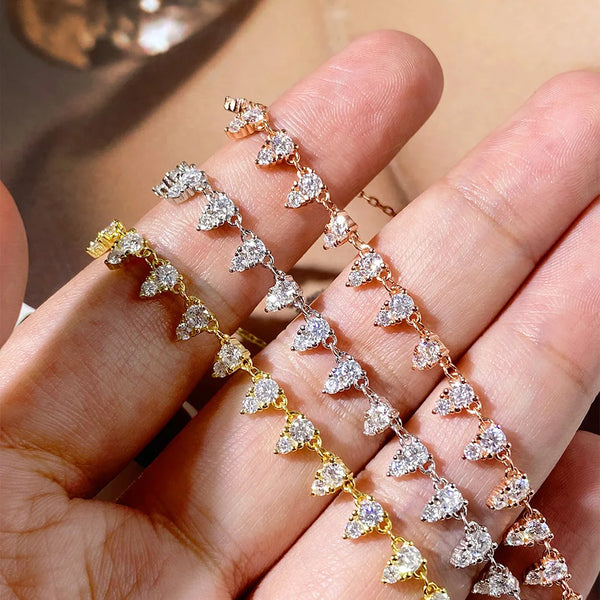 Sparkling Moissanite Necklace
