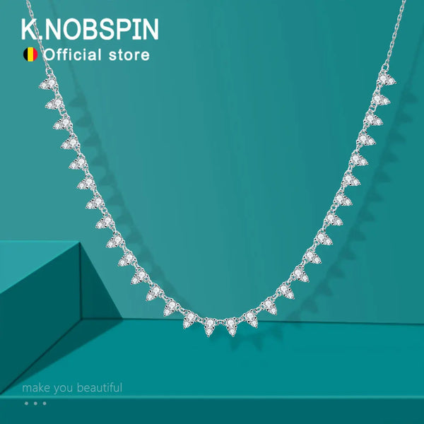Sparkling Moissanite Necklace