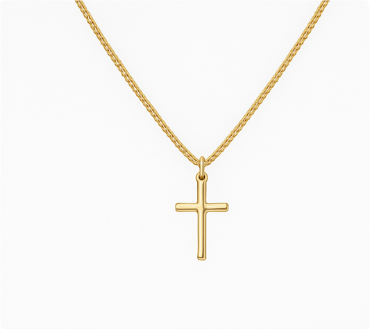 Gold Cross Necklace