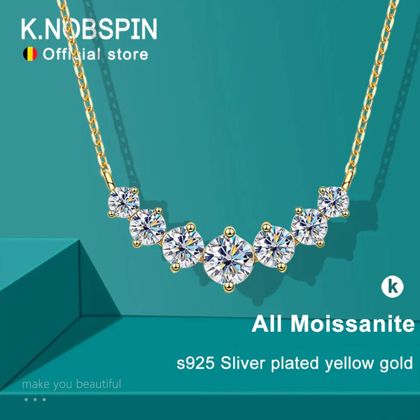 Sparkling Moissanite Necklace