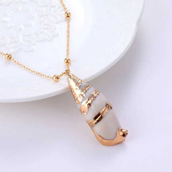 Chic Cowrie Shell Necklace