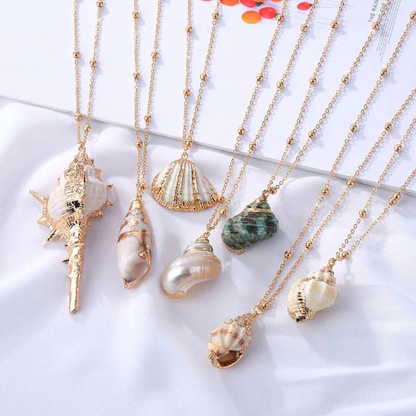 Chic Cowrie Shell Necklace